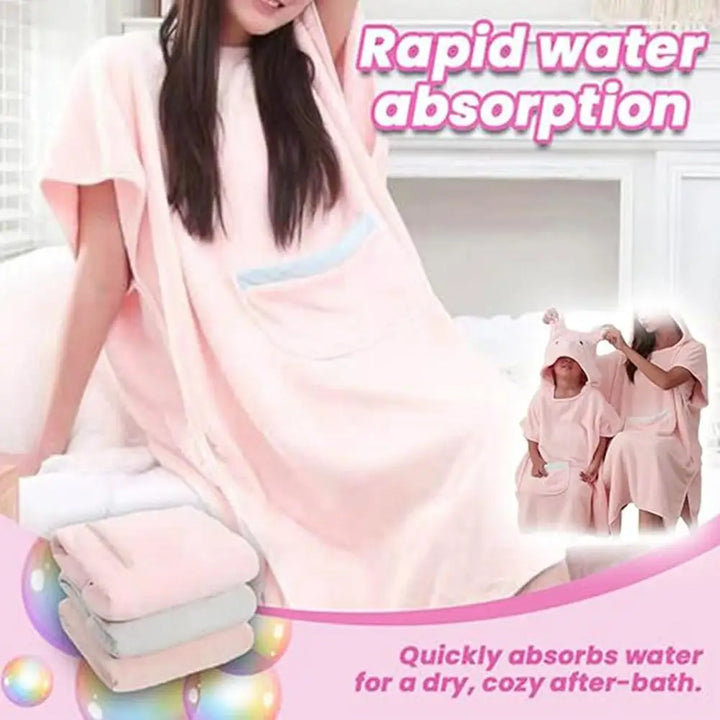 BowLift | Soft Cozy Women Hooded Robe
