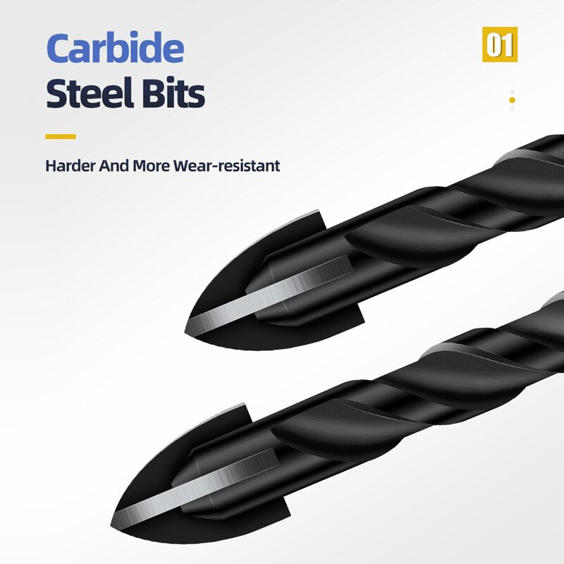 BowLift | Heavy-Duty Mega Ultimate Cross Hex Drill Bit Set