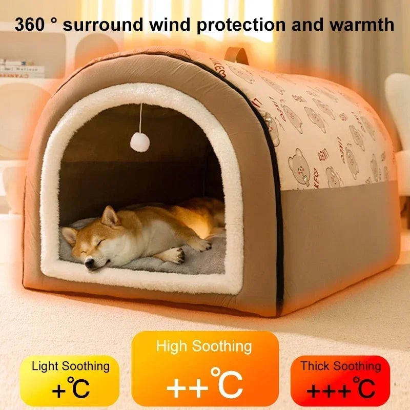 BowLift | Warm Winter Cozy Washable Dog House