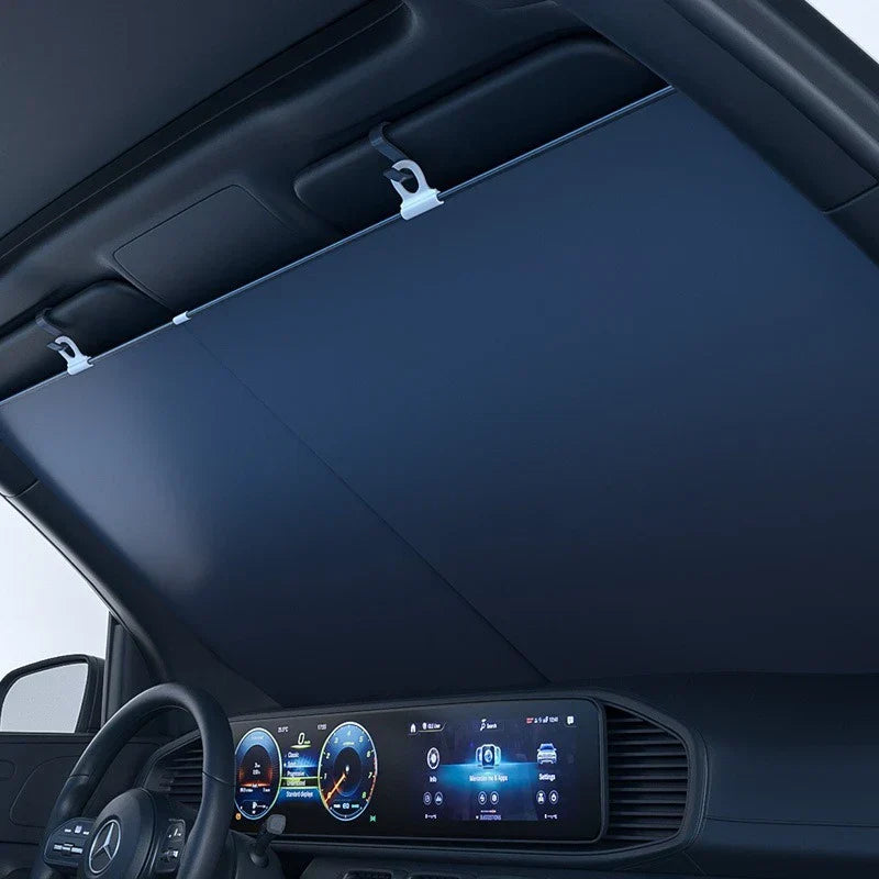 BowLift | Retractable Anti-UV Light Car Windshield Sunshade