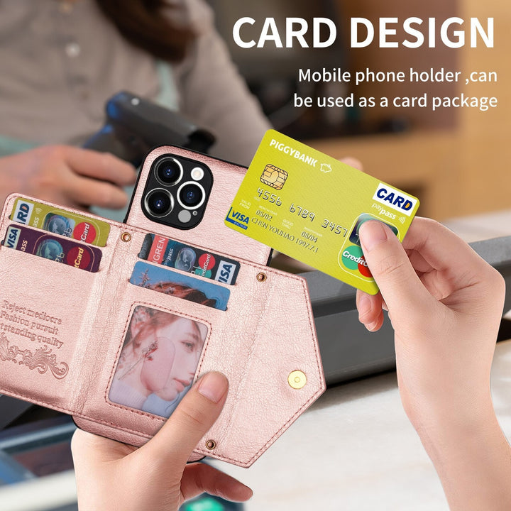 BowLift | Smart Carry iPhone Card Holder Wallet Cover Case