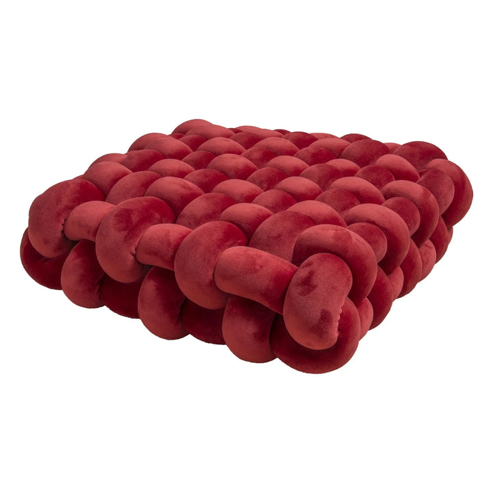 Chunky Woven Knot Cushion | Bowlift