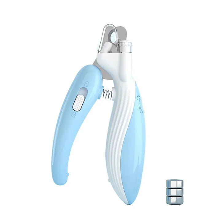 BowLift | LumiPaw Pro | Professional Nail Clipper with LED Light | Safe Cut for Dogs, Cats & Small Animals | Stainless Steel Blades & Non-Slip Handle