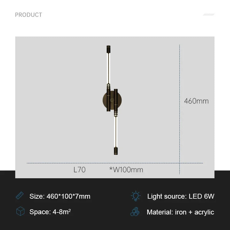 ModernLux Wall Light – Luxury LED Wall Lamp for Home Bowlift