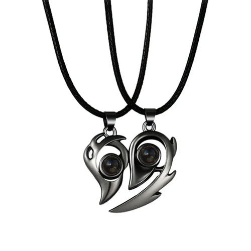 BowLift | Couple Love Pair Magnetic Necklace