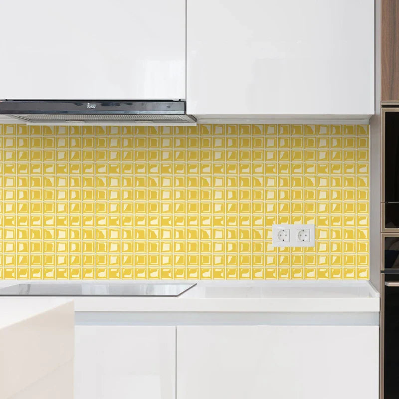 DecoMosaic 3D Mosaic Wall Tile Stickers Bowlift