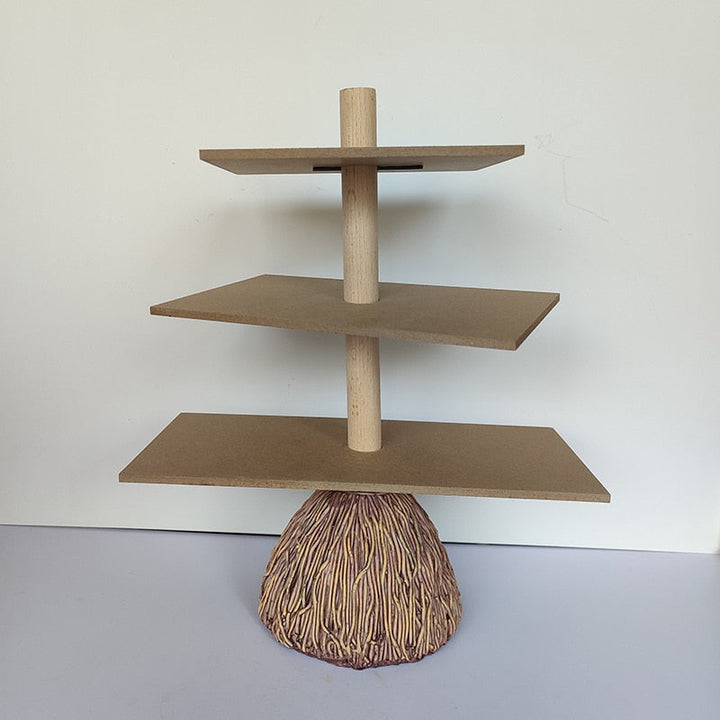 BowLift | 3-Tiered Witch Broom Shape Stand