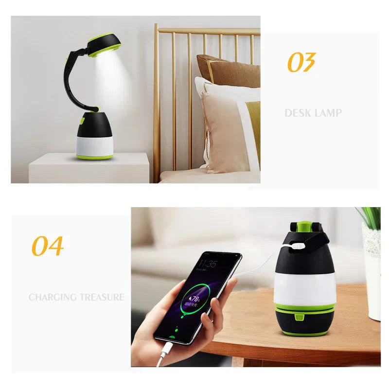 BowLift | 3in1 LED Outdoor Lantern Camping Lamp