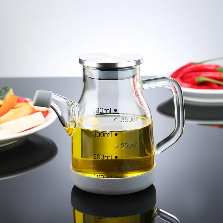 BowLift | Pure Glass Measuring Scale Oil Dispenser  Bottle