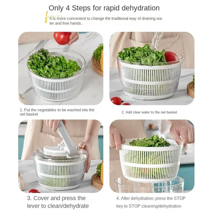 BowLift | Vegetable Lover Easy Salad Dryer