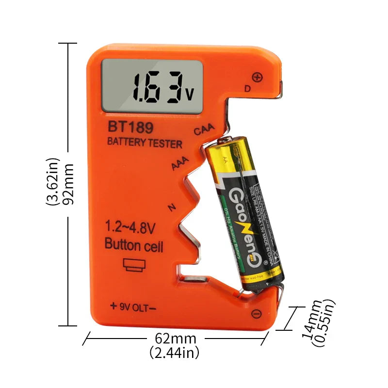BowLift | Power Scan LCD Display Battery Tester