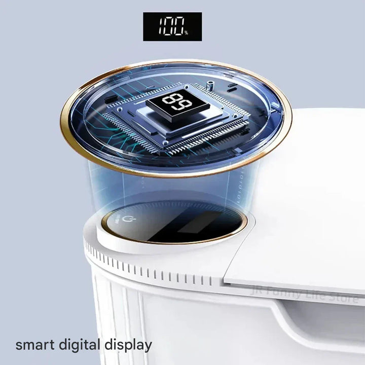 BowLift | Smart Sensor Trash Can with Digital Display & Type-C Charging – CleanBin