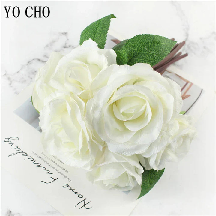 BowLift | Large Peony Silk Flower Bouquet Set