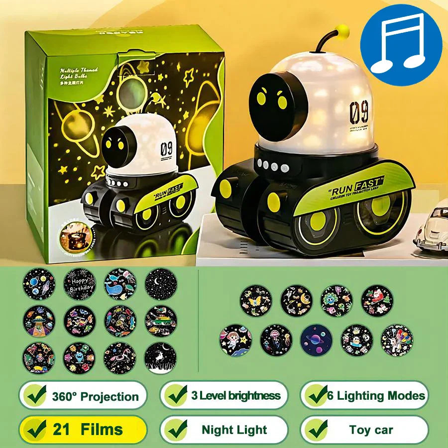 BowLift | Galaxy Navigator Rotating Star LED Projector