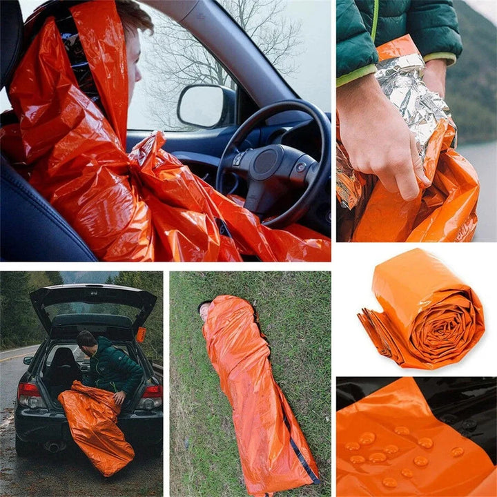 SurvivalShield Bivy – Waterdichte Noodslaapzak voor Avonturiers Bowlift
