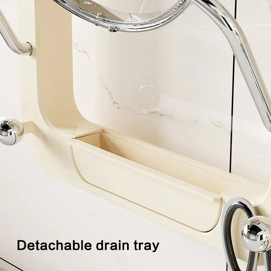 BowLift | Suction Wall-Mounted Pot Lid Organizer Storage Rack