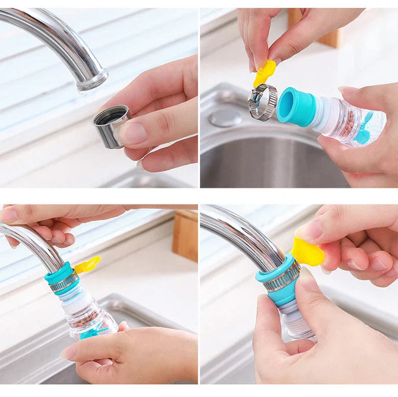 EcoStream 360 – Universal Faucet Bubblers with 360° Rotation & Water-Saving Function Bowlift