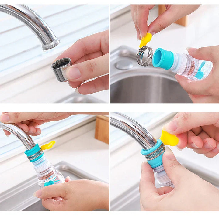 EcoStream 360 – Universal Faucet Bubblers with 360° Rotation & Water-Saving Function Bowlift