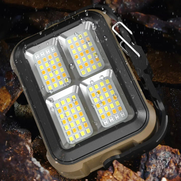 BowLift | LumoLite Pro | Solar-powered Work Light | 3 Lighting Modes | Compact & Flexible
