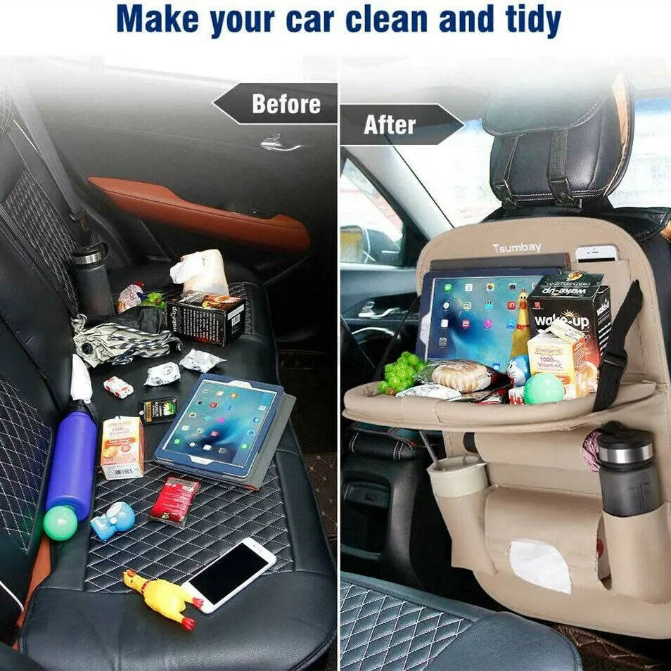 BowLift | Multifunctional Car Seat Back Organizer