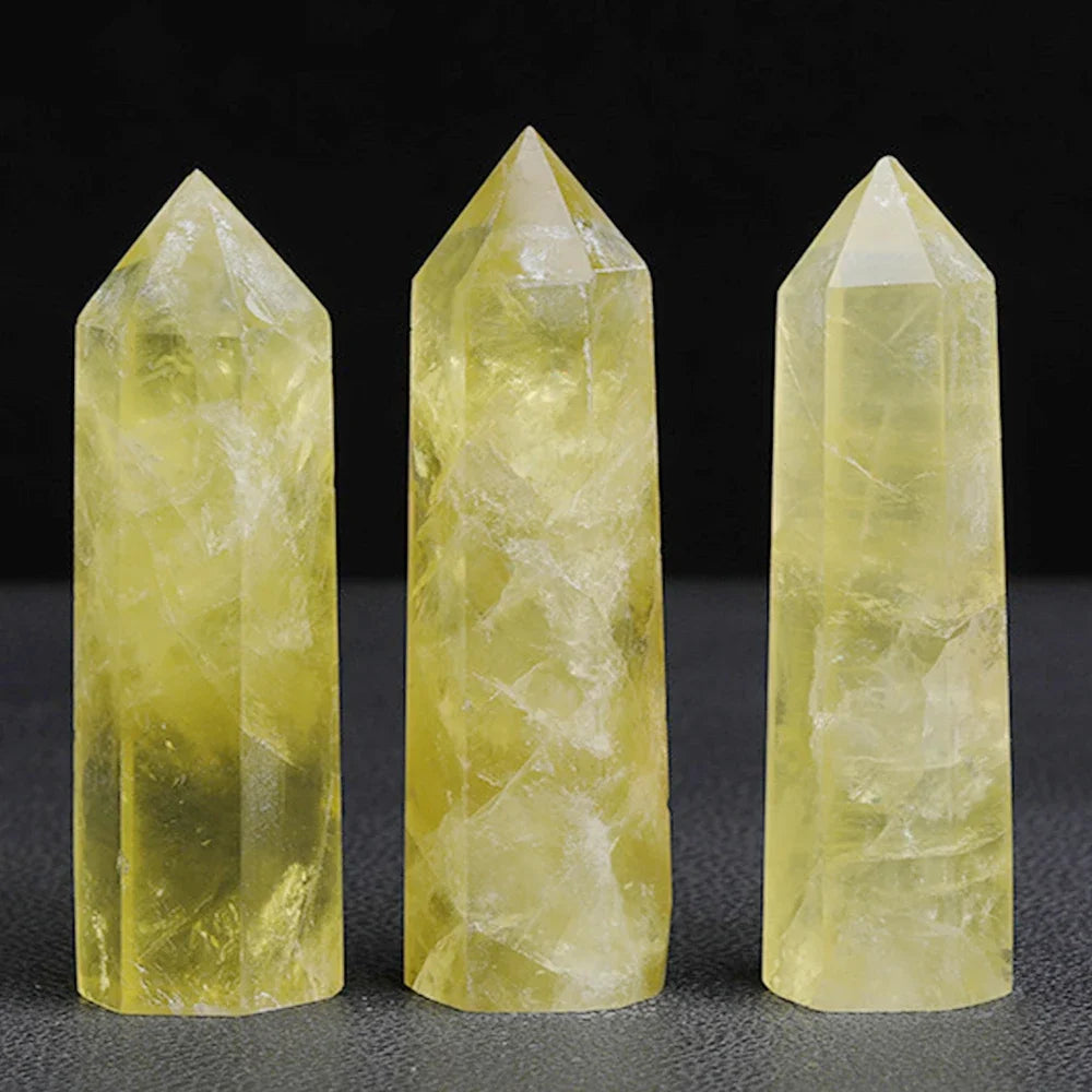 BowLift | Crystal Obelisk Elaria | Natural Stone Healing Stone | For Meditation & Reiki | 4–8 cm
