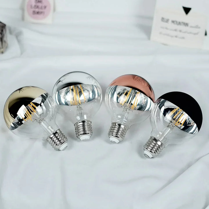Vintage LED Bulb – Retro Table Lamp with Wooden Base | Bowlift