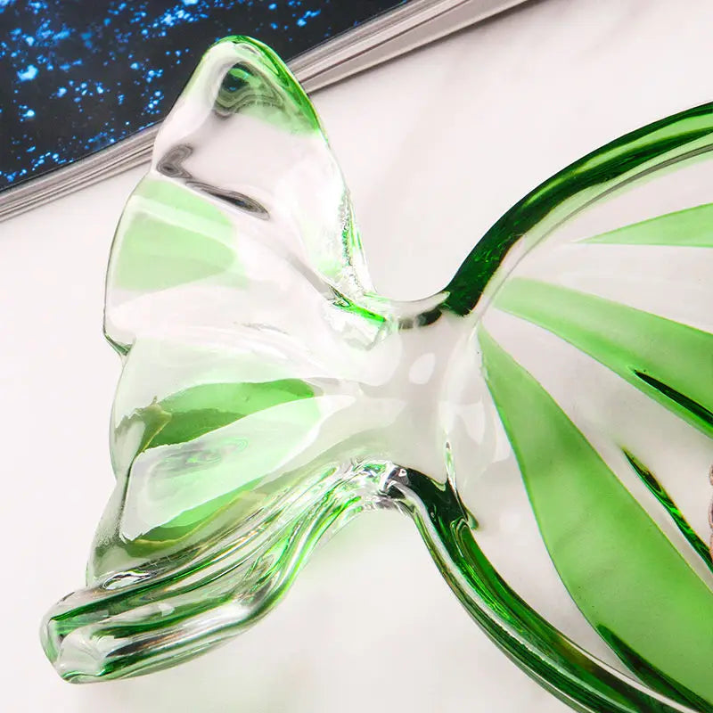 Candy-shaped Glass Snack Plate