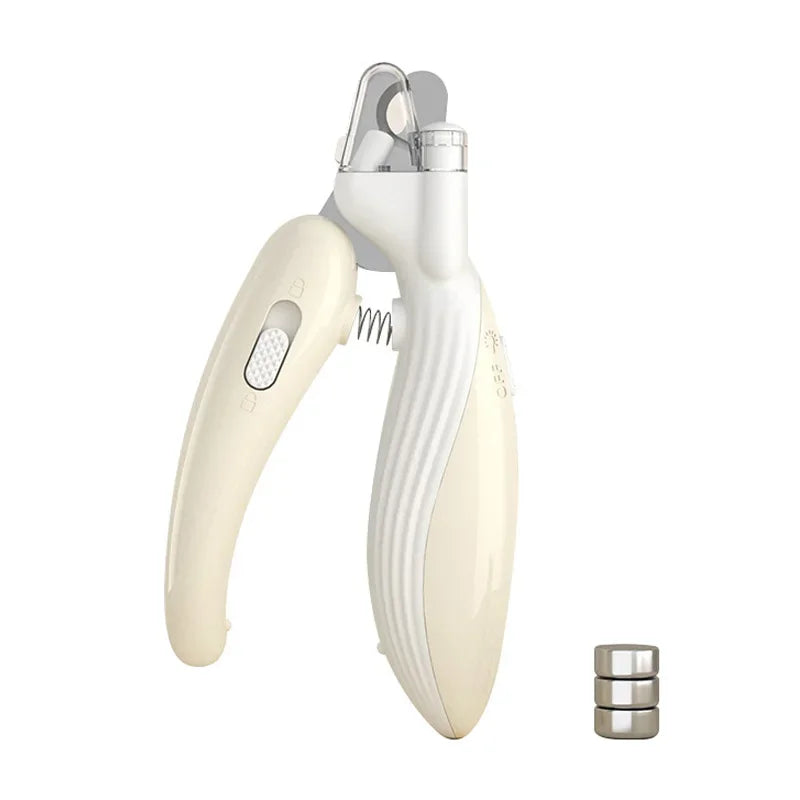 BowLift | LumiPaw Pro | Professional Nail Clipper with LED Light | Safe Cut for Dogs, Cats & Small Animals | Stainless Steel Blades & Non-Slip Handle