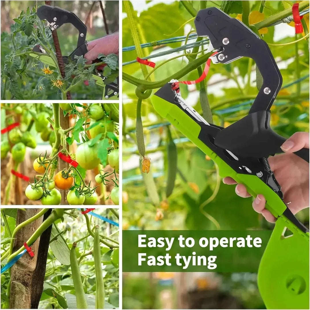 BowLift | PflanzenHalt Tape Tool – Comfortable plant binder for greenhouse & garden