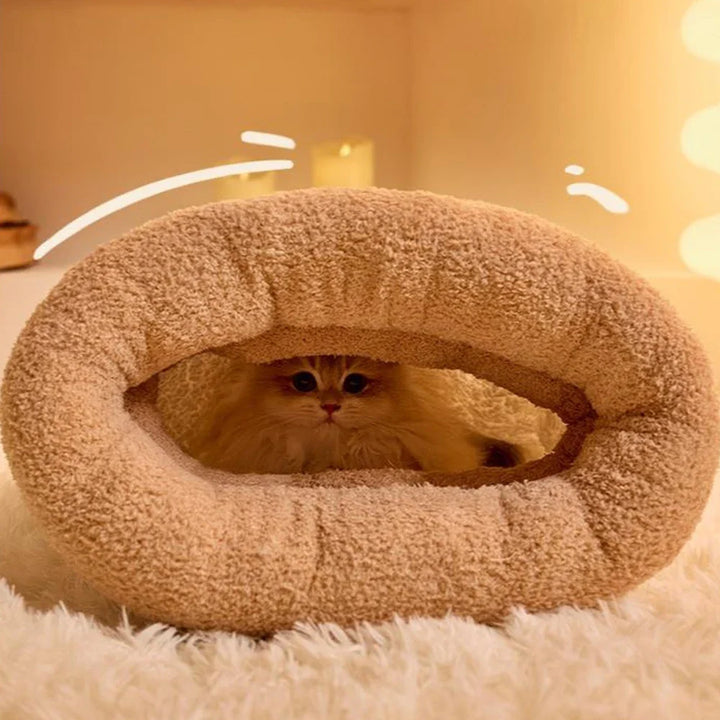3-Layer Pet Sleeping Bag for Cats & Small Dogs Bowlift