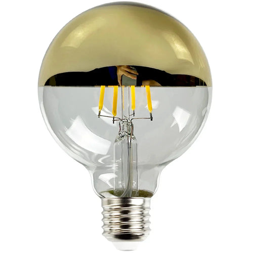 Vintage LED Bulb – Retro Table Lamp with Wooden Base | Bowlift