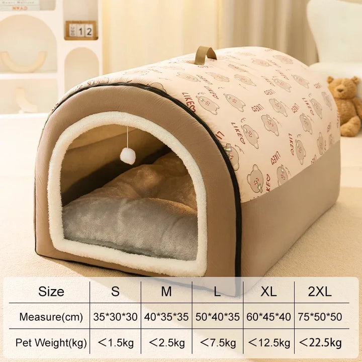 BowLift | Warm Winter Cozy Washable Dog House