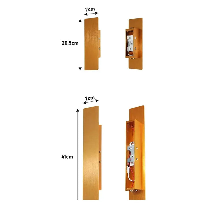 BowLift | Light - Modern weatherproof LED wall lamp made of aluminum for outdoor use