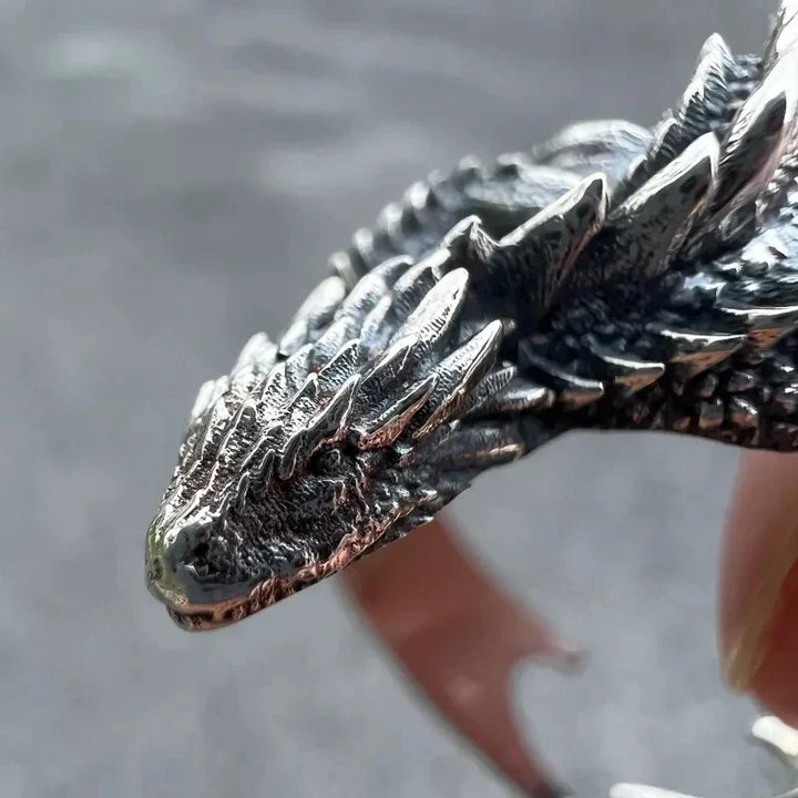 BowLift | Majestic Dragon Wing Open Ring