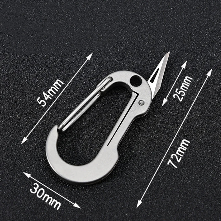 BowLift | Titanium Alloy EDC Multi-Tool Keychain Knife