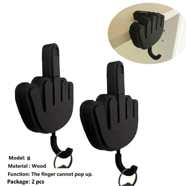 BowLift | Middle Finger Wall Key Hook