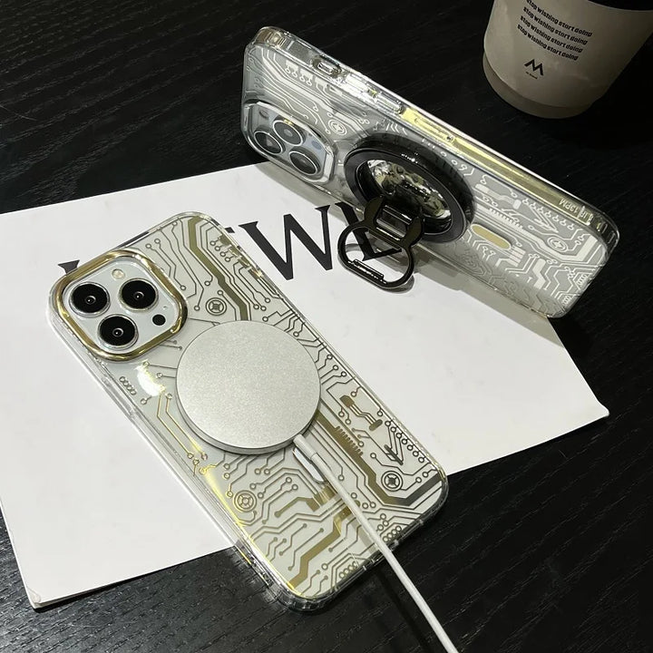 BowLift | Machine Clock Magsafe iPhone Case