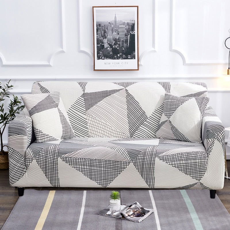 Modern Non-slip Colorful Elastic Sofa Cover | Bowlift