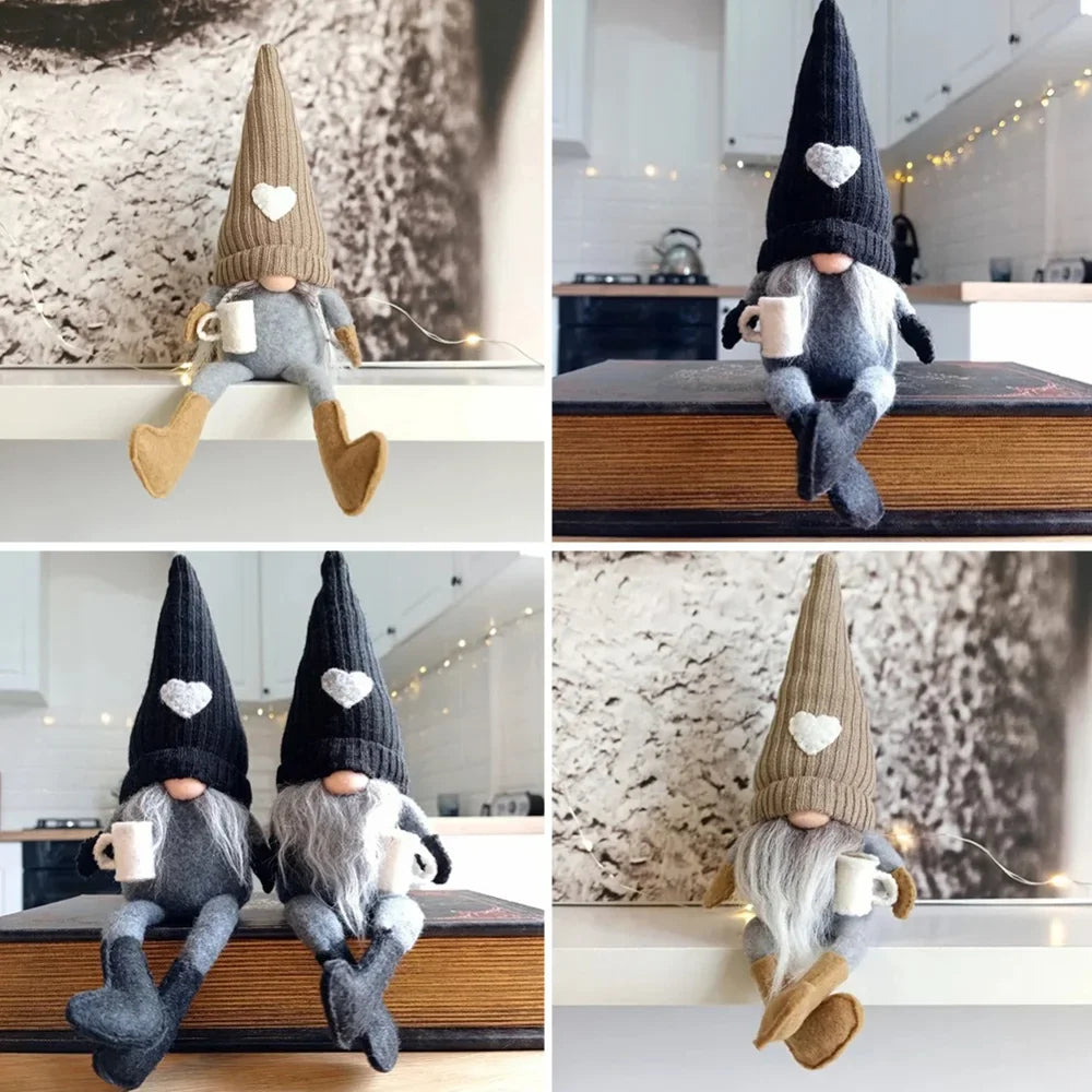 BowLift | CaféCharm | Cheerful Coffee Gnomes as Decoration