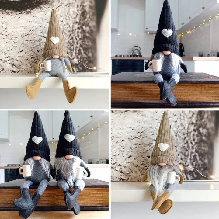 BowLift | CaféCharm | Cheerful Coffee Gnomes as Decoration