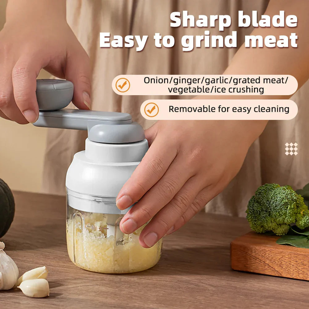 BowLift | Manual Grinder Garlic Vegetable Chopper