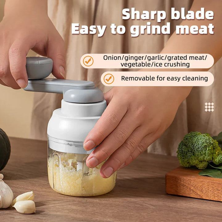 BowLift | Manual Grinder Garlic Vegetable Chopper