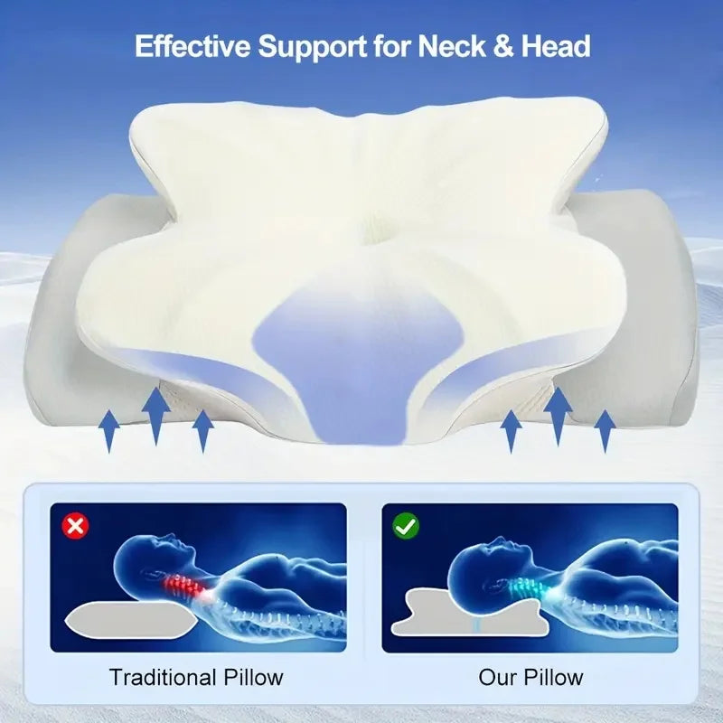 BowLift | Ergonomic Memory Foam Pillow