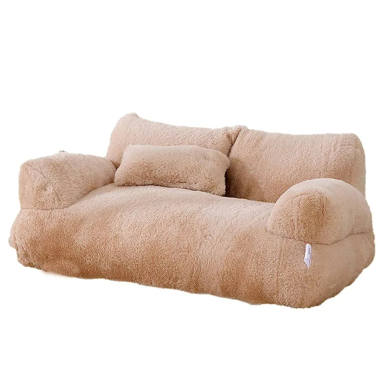 BowLift | Sofalux Luxury Cat Bed - Plush Warmth for Cats & Small Dogs, Winter Comfort