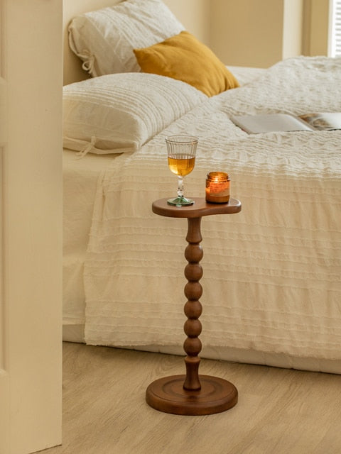 BowLift | Medieval Time Solid Wood Mini Coffee Table