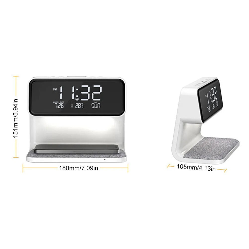 Lamp with clock 3 in 1 | Bowlift