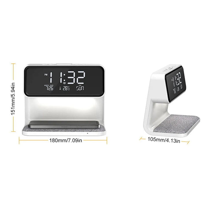 Lamp with clock 3 in 1 | Bowlift