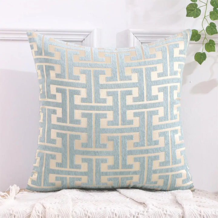BowLift | Serenité Luxe Cushion Cover - Striped Cushion Cover for a Warm Home