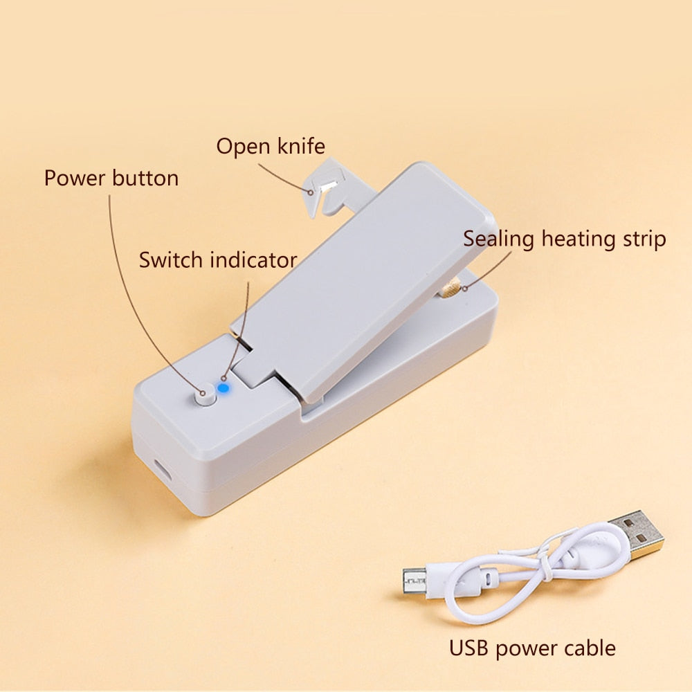 BowLift | Chargeable USB Bag Sealer