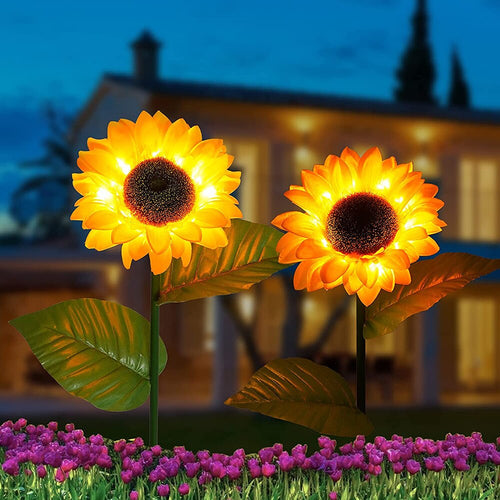 BowLift | Solar-Sunflowers: Waterproof Garden Joy